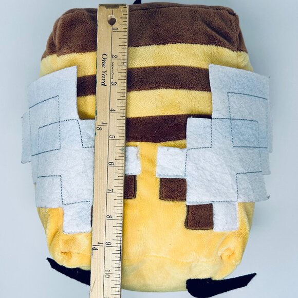 Pillow Buddy Minecraft Bee Plush with Wings - Picture 4 of 10